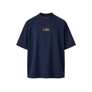 เสื้อยืดโอเวอร์ไซส์สไตล์วินเทจสำหรับผู้ชาย เสื้อผ้าลำลองแนวสตรีทแวร์ ผ้าฝ้าย สำหรับใส่ในฤดูร้อน แฟชั่นใส่ได้ทุกวัน - Product Image 1