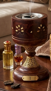 Quemador de Incienso de Madera, Decorativo, para Uso Religioso, con Aroma a Oud, Difusor de Aromaterapia para el Hogar - Product Image 2