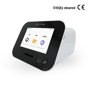 Analizador Portátil de Inmunoensayo por Fluorescencia nanoentek F20, Dispositivo CLIA POCT, Prueba de 3 Minutos, Pantalla Táctil a Color de 8 Pulgadas, Clase I Clínica - Product Image 1