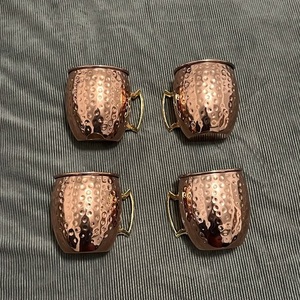 Authentic Copper Mug for Beer and Mule Drinks Professional Grade Customized Copper Barware <b>Tall</b> Style - Product Image 5