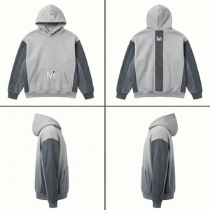 Sudadera Extra Grande Aura Recovery de MALUZA INDUSTRIES, Estilo Urbano Premium, 100% Algodón Felpa, Ropa de Invierno - Product Image 6