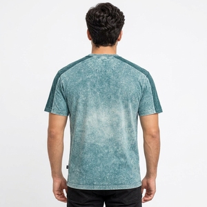 Camiseta de Hombre con Lavado Ácido, Estilo Casual, Tela Ligera, Textura Suave, Corte Relajado, Cómoda para Uso Diario, OEM - Product Image 2