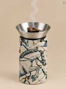 Wooden Bakhoor Incense Burner with Stainless <b>Steel</b> <b>Bowl</b> for Home Fragrance and Aromatic Oud - Product Image 5