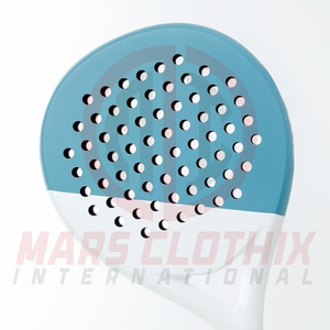 Raqueta de pádel de tamaño estándar para partidos, raquetas de pádel de fibra de carbono de alta calidad, lisas y sin decoración, con todas las tallas disponibles. - Product Image 3