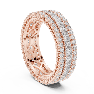 Weekend Ready 14K Anillo DE BODA vintage único Joyería de aspecto antiguo - Product Image 4