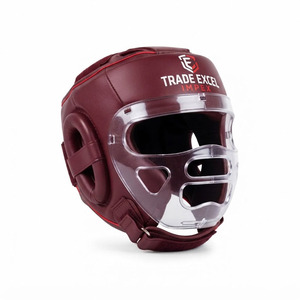 Nuevo Protector de Cabeza de Boxeo Profesional TEI-HG-678 de Trade Excel Impex, Modelo 2026, de Cuero Transpirable, Ecológico y Ligero - Product Image 3