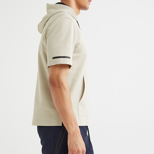 Sudaderas con Capucha de Felpa Francesa Gruesa de Poliéster con Logotipo Personalizado y Diseño de Bolsillo Ecológico para Hombre, Invierno - Product Image 3