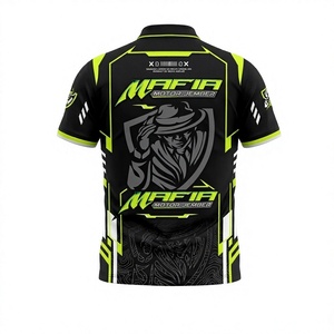 Camiseta Polo de Manga Corta para Hombre, Estilo Racing, Sublimada, para Motociclistas, Mecánicos, Ropa de Carreras de Alto Rendimiento - Product Image 6
