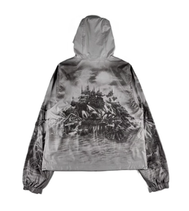 Chaqueta Softshell Ligera con Cierre y Estampado Personalizado, Transpirable, de Secado Rápido, para Actividades al Aire Libre, Estilo Urbano - Product Image 5