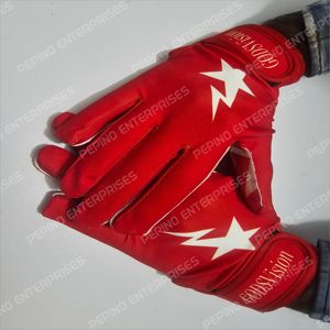 Guantes de Fútbol Americano Antideslizantes de Silicona con Diseño Personalizado, Guantes de Receptor de Fútbol Americano y Béisbol con Estándar Internacional - Product Image 4