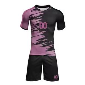 Tenue de football personnalisée, maillot de football par sublimation, ensembles d'uniformes d'entraînement de football - Product Image 6