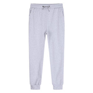 High Quality Casual <b>Lightweight</b> Canvas Drawstring Ribbed Cuffs Breathable Sweatpants Stretch Cotton Daily Wear <b>Joggers</b> - Product Image 4