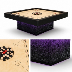 Velar Premium Carrom Table Professional Indoor <b>Game</b> Board with Wooden Finish - Product Image 2