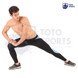 Pantalones de Compresión Deportivos para Hombre, con Logotipo Personalizado, de Alta Calidad, Diseño Moderno, Elásticos, de Secado Rápido, para Gimnasio, Fitness, Running y Entrenamiento - Product Image 4