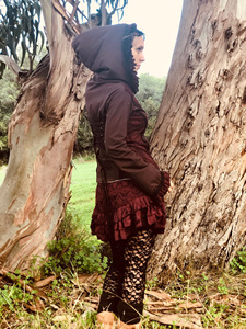 กระโปรงโบโฮระบายหลายชั้น ผ้าฝ้ายลูกไม้ กระโปรงมินิสำหรับงานเทศกาล ปรับได้ สไตล์แฟรี่คอร์ กระโปรงฤดูร้อน ราคาขายส่ง - Product Image 2