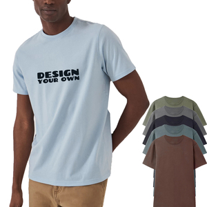 T-shirts pour hommes en coton 100% de haute qualité, t-shirts surdimensionnés, impression personnalisée de t-shirts - Product Image 1