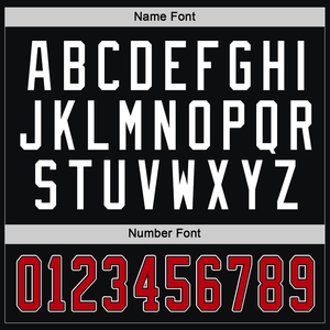 เสื้อฮอกกี้น้ำแข็งแบบมีซิปด้านหน้า สีดำแดง สำหรับทีมไอซ์ฮอกกี้  ผลิตตามสั่ง (OEM)  ปักลาย  ระบายอากาศได้ดี  ผ้าโพลีเอสเตอร์ 100%  สำหรับทั้งชายและหญิง - Product Image 5