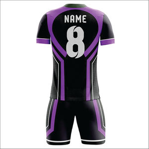 Diseña tus Propias Camisetas de Fútbol Transpirables 100% Poliéster, Uniformes de Equipo Personalizados, Crea Camisetas de Fútbol Antibacterianas de Secado Rápido - Product Image 2