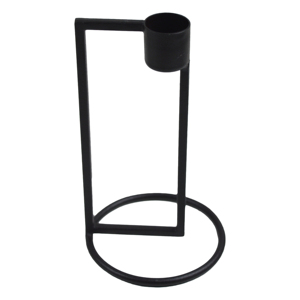 Classy Looking Candle Holder Iron Design With <b>Black</b> Colored Finishing for Home and Garden Decor Metal Designer T-light Holder - Product Image 4