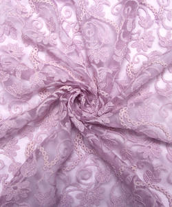 High Quality Eco-Friendly Soft Mesh <b>Fabric</b> 100% Polyester Stretch <b>Net</b> Lightweight Breathable Apparel Lingerie Dancewear - Product Image 1