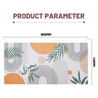 Tapis de bureau pour PC Oem Odm Factory Tapis de souris de jeu Bordure de jeu Emballage et logo Tapis de bureau pour PC Tapis de souris personnalisé pour le bureau à domicile