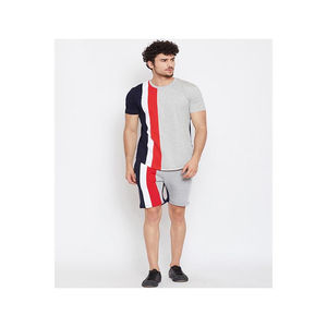 Ensemble polo et short personnalisé pour homme – Tenue d'été – Survêtement court pour homme - Product Image 3
