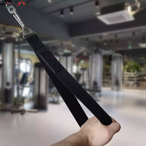 Sangles de poignet pour levage de charges lourdes, antidérapantes, de haute qualité, avec logo personnalisé, équipement de sécurité pour la musculation - Product Image 4