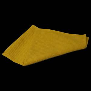 Essuie-tout de cuisine jaune 100% coton avec motif gaufré, design professionnel pour la cuisine - Product Image 4
