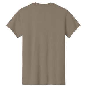 Camisetas Formales de Punto 100% Algodón para Hombre 2026 en Color Marrón Savana con Antipilling, Tallas Personalizables y Opciones de Logotipo/Marca (230g) - Product Image 6