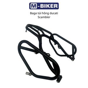 Support de fixation pour sac de casque moto Ducati Scrambler 400/800, tube de suspension, capacité 8kg, découpe laser de précision et usinage CNC - Product Image 5