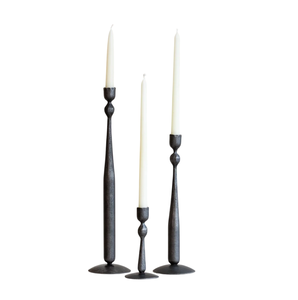 Metal Decorative Candle Stand for Home Decor Best Quality <b>Candlestick</b> Holder <b>Black</b> Casted Aluminium Handmade Customized - Product Image 4