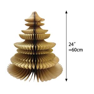 Arbre de Noël en papier pour décorations festives - Product Image 4