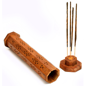 Homemade Wood <b>Incense</b> Burner Stand Tray With Wood Finished For Home Decor Aromatic Wax Plug for Aromas and <b>Incense</b> <b>Stick</b> <b>Holder</b> - Product Image 6