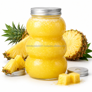 Wholesale 500ml PET NT500-33 Transparent <b>Plastic</b> Bottles with 55mm Aluminum <b>Cap</b> Food-Grade Packaging Made in Vietnam - Product Image 2