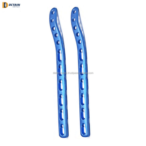 Kit de placas de hueso quirúrgico ortopédico de potencia Manual de acero inoxidable de 3,5mm, mecanismo de bloqueo de placa de húmero Extra Articular, Tijera - Product Image 2