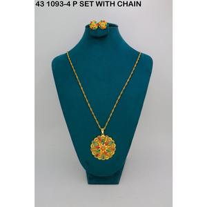 Collar de Moda con Colgante de Aleación de Cobre Chapado en Oro, Diseño de Pluma de Flauta, con Circonita Blanca, para Mujer, Joyería Artificial - Product Image 5