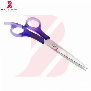 Tijeras de Peluquería con Mango de Plástico Premium y Logotipo Personalizado, Tijeras de Acero Inoxidable para Barbería, Hoja Afilada como una Navaja, para Uso en Salón - Product Image 6