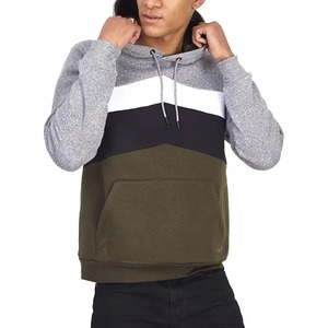 Sudadera con Capucha Sublimada en 3 Colores en Contraste – Sudadera con Paneles Estampados para Hombre, Mujer, Unisex, Estilo Casual, Urbano y Moderno - Product Image 3