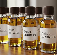 Huile essentielle d'ail naturel pur pour la croissance des cheveux de soins de la peau d'aromathérapie et de massage de qualité thérapeutique non diluée