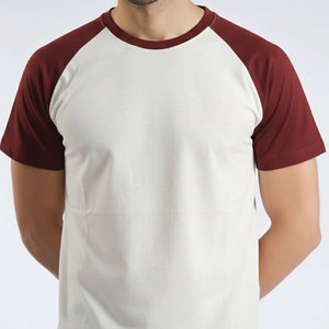 เสื้อยืดแขนสั้นผู้ชายทรงเข้ารูป รุ่นใหม่ล่าสุด แฟชั่นฤดูร้อน แบรนด์ OEM แขนเสื้อแบบ Reglan ผลิตจากผ้าฝ้าย 100% - Product Image 5