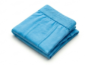 Boxers pour homme bleu clair en tricot de spandex, confortables, lavables en machine, coupe classique - Product Image 6