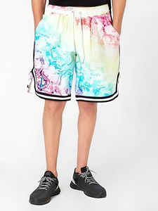 100% Polyester Fully Sublimation Unisex Basketball Custom <b>Mens</b> Mesh <b>Shorts</b> Double Layer Mesh <b>Shorts</b> With Pockets - Product Image 1