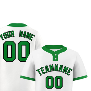 เสื้อเบสบอลทีมเยาวชนคุณภาพสูง ระบายอากาศได้ดี ปรับแต่งได้ตามต้องการ สวมใส่สบาย ทนทาน ออกแบบมาเพื่อความเร็ว - Product Image 4