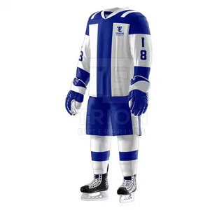 Uniforme de hockey sur glace de qualité supérieure, nouveau design, uniforme de hockey sur glace à prix avantageux, uniforme de hockey sur glace en vente en ligne - Product Image 2