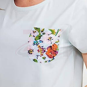 Servicio ODM y OEM Disponible, Camiseta Blanca con Estampado Gráfico para Mujer, Estilo Hip Hop, Cuello Redondo, Corte Ajustado, Venta al Por Mayor - Product Image 4