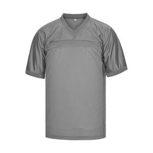 Maillot de football américain personnalisé en gros, protection UV, manches courtes, logo imprimé sur le devant, uniforme de football sublimé, meilleure qualité - Product Image 1