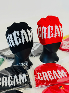 Bonnet en tricot de haute qualité style gothique, unisexe, pour l'hiver, style hip-hop streetwear, bonnet ajusté, logo personnalisé, vente en gros de bonnets - Product Image 4