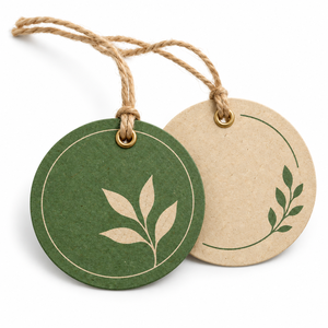 Etiquetas personalizadas para ropa con papel premium, impresión atractiva y diseño elegante para la marca y el empaque de prendas. - Product Image 2
