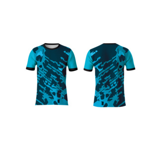 เสื้อยืดพิมพ์ลายแบบซับลิเมชั่น คุณภาพพรีเมียม โพลีเอสเตอร์ แขนสั้น น้ำหนักเบา ทนทาน แห้งเร็ว ระบายอากาศได้ดี สำหรับงานสั่งทำ - Product Image 1