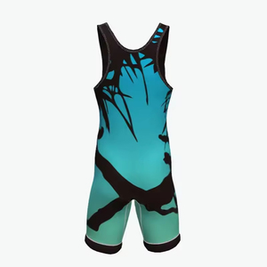 Trajes de Lucha Unisex Personalizados por Sublimación, de Secado Rápido y Elásticos, en Spandex/Poliéster para Artes Marciales, Venta al Por Mayor - Product Image 2